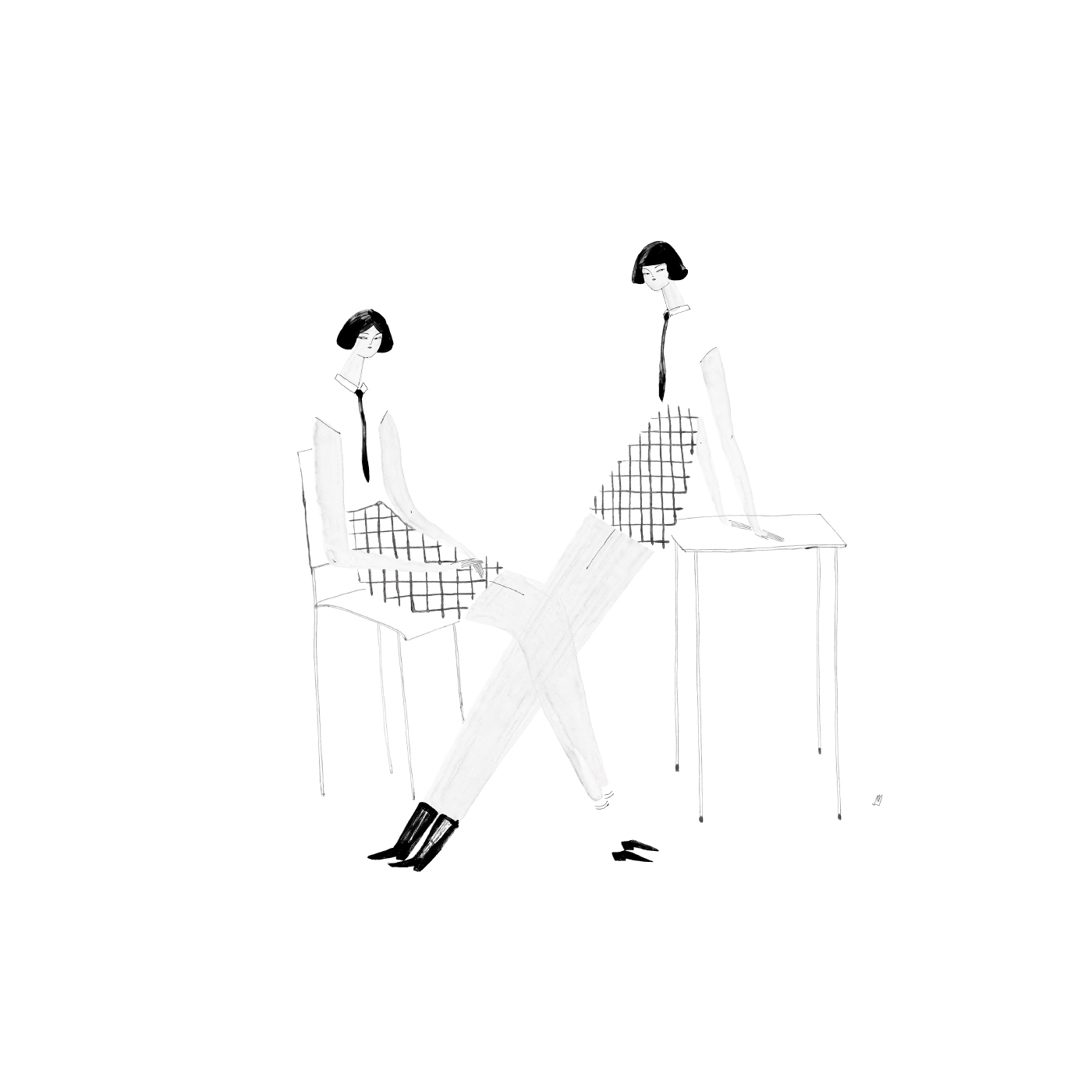 Drawings #14 – Classroom