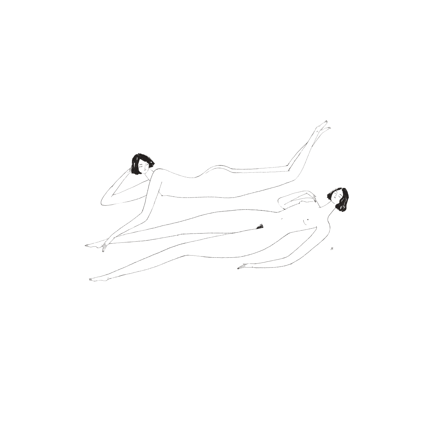 Drawings #9 – Sunbathing