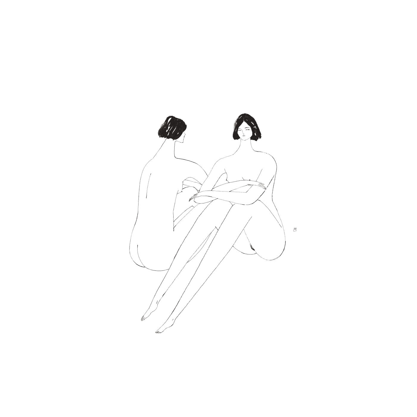 Drawings #17 – Couple